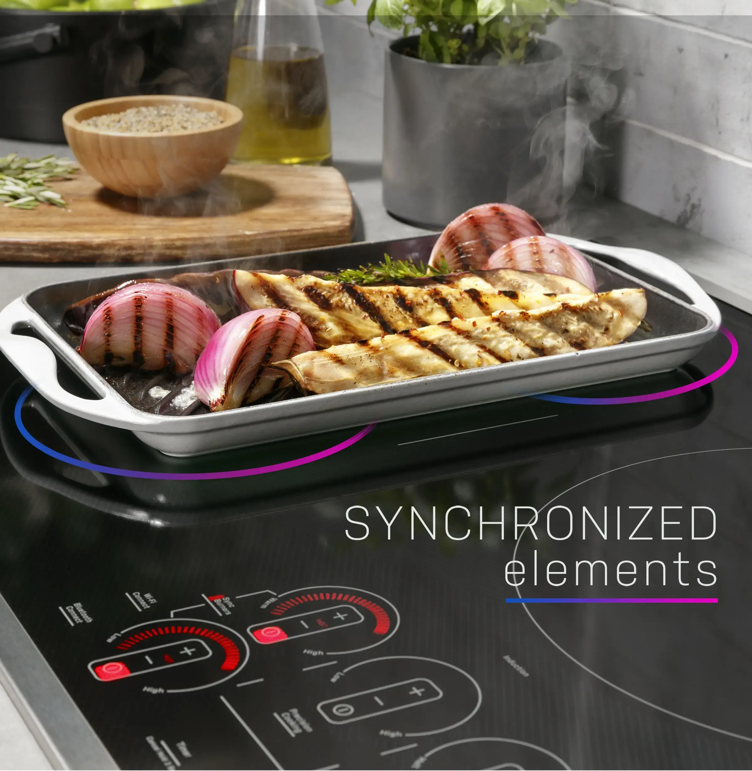 GE Profile Electric Induction Cooktop PHP9030STSS