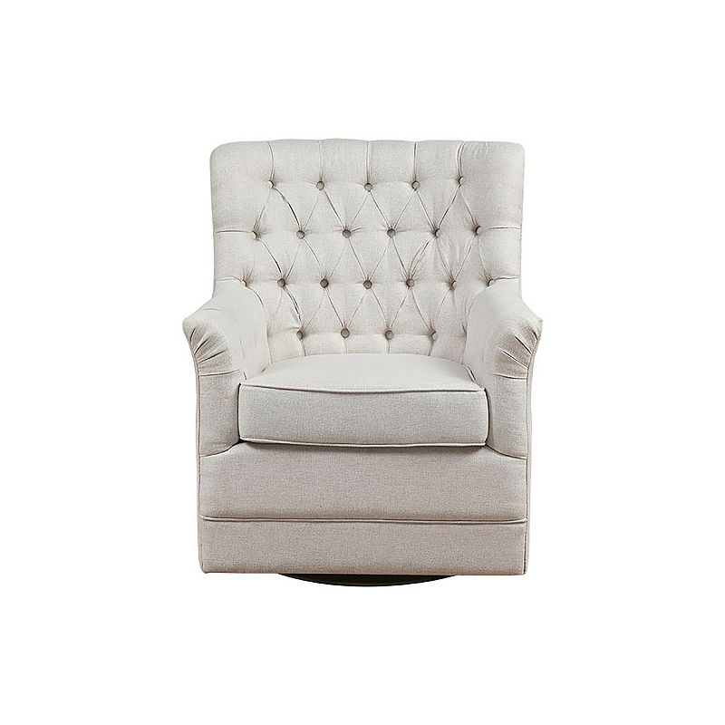 Madison Park Rae Swivel Glider Accent Chair