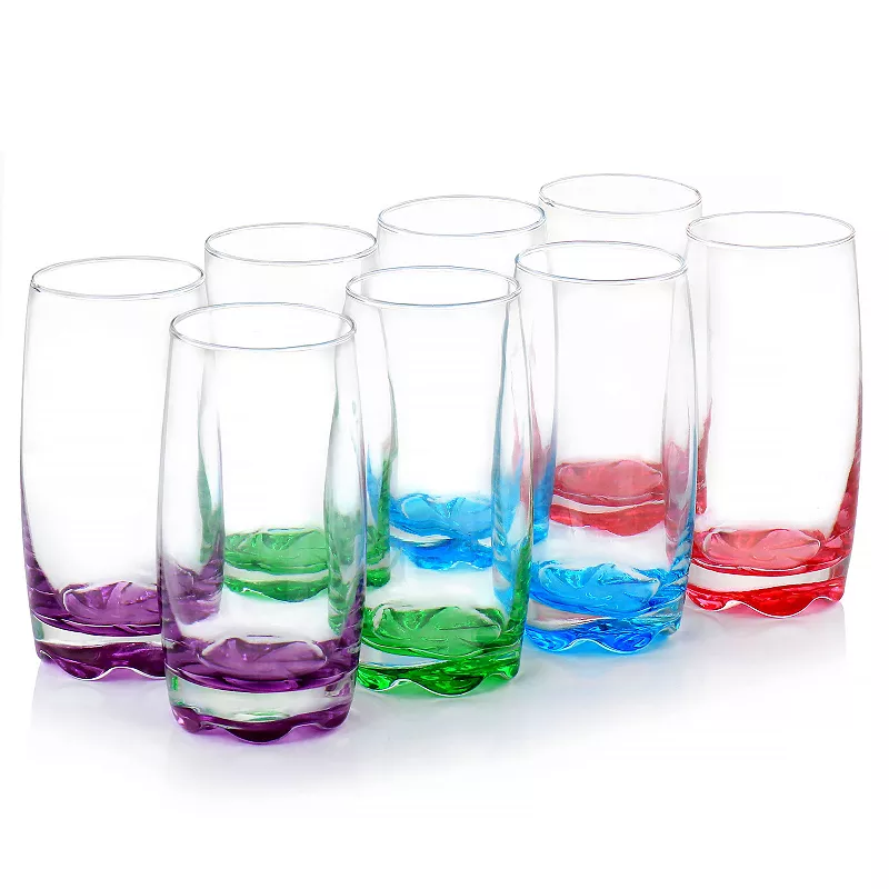 Gibson Everyday Karissa 8-Piece Glass Tumbler Set