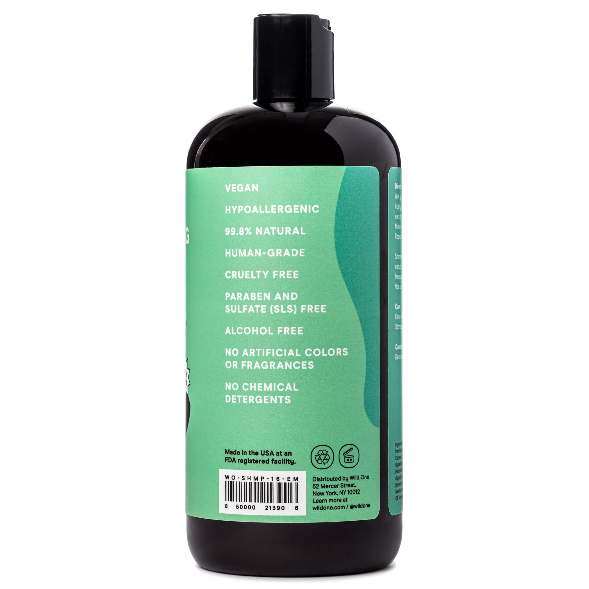 Wild One Eucalyptus  Peppermint Conditioning Shampoo for Dogs， 16 fl. oz.