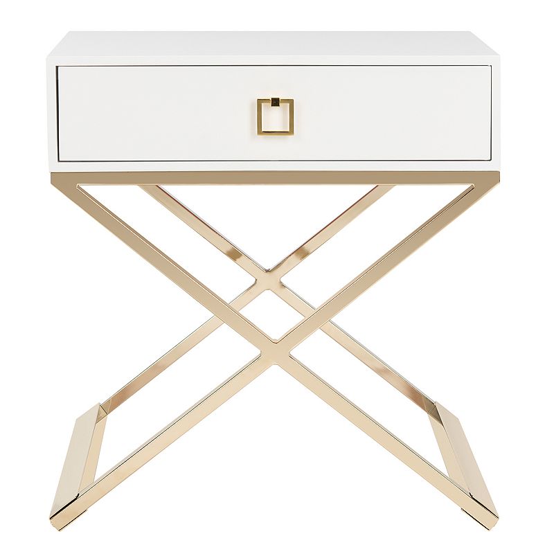 Safavieh Zarina Modern Cross Leg End Table