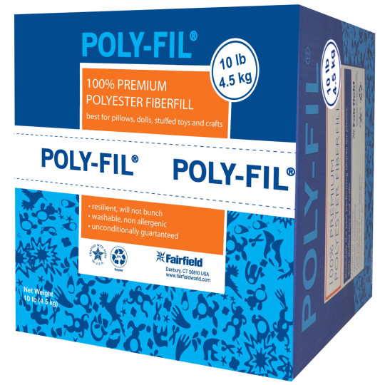 Fairfield Polyester Fiberfill  10 lb. box