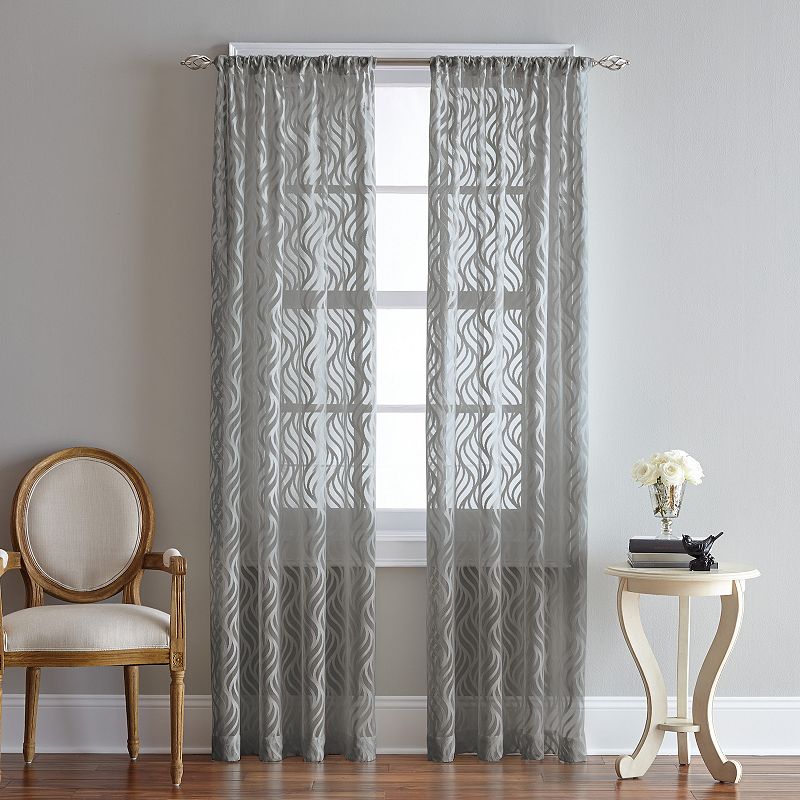 CHF 1-Panel Lyric Sheer Window Curtain