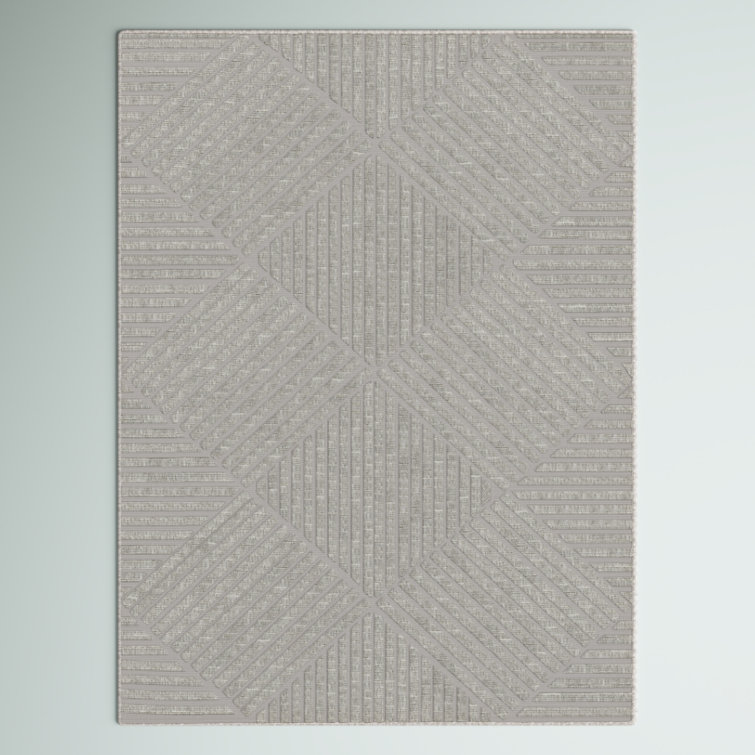 Mira Gray Indoor/Outdoor Rug