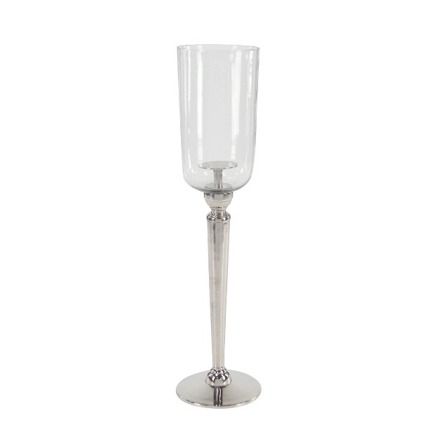 X 8 quot Modern Champagne Style Glass Candle Holder Olivia amp May