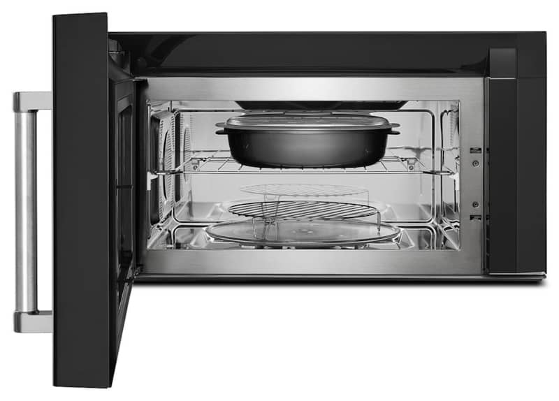 KitchenAid 30 PrintShield Black Stainless Steel Over-The-Range Microwave Oven