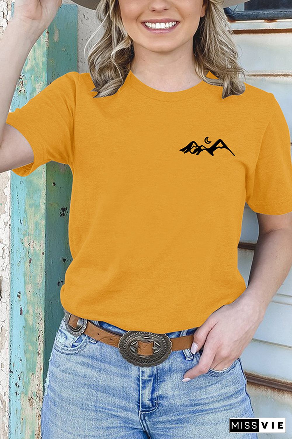 Camping Mountains Graphic Tee