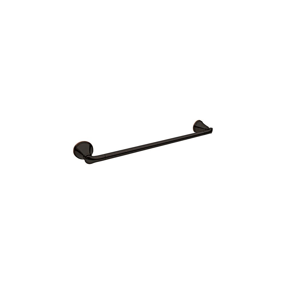 Moen Tiffin Towel Bar Bronze 18 with Press and Mark Stamp