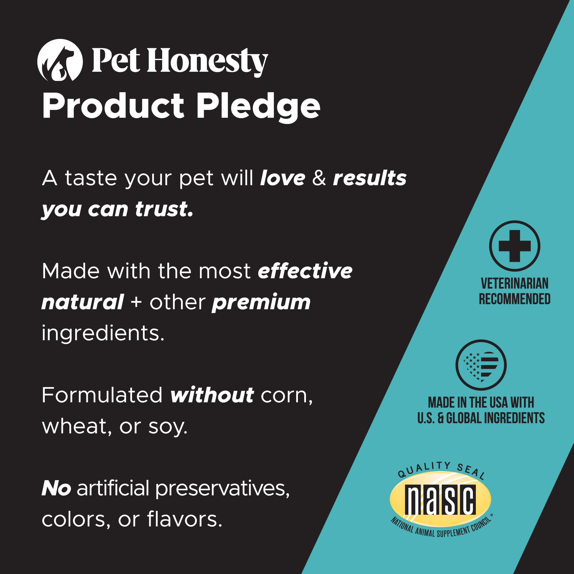 Pet Honesty Hemp Calming Soft Chews for Dogs， Count of 90