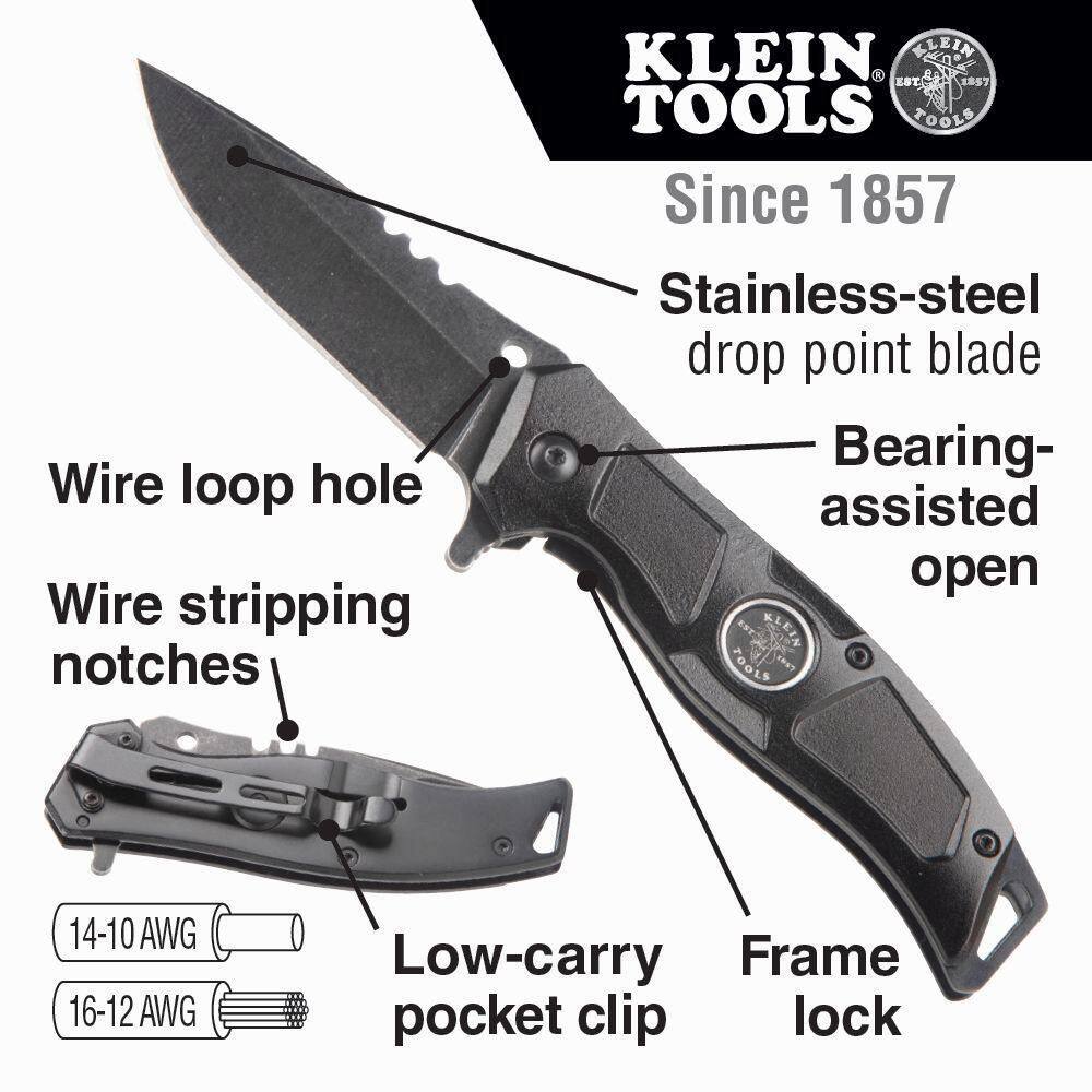 Klein Tools Backpack and Knife Kit 2-Piece 80115