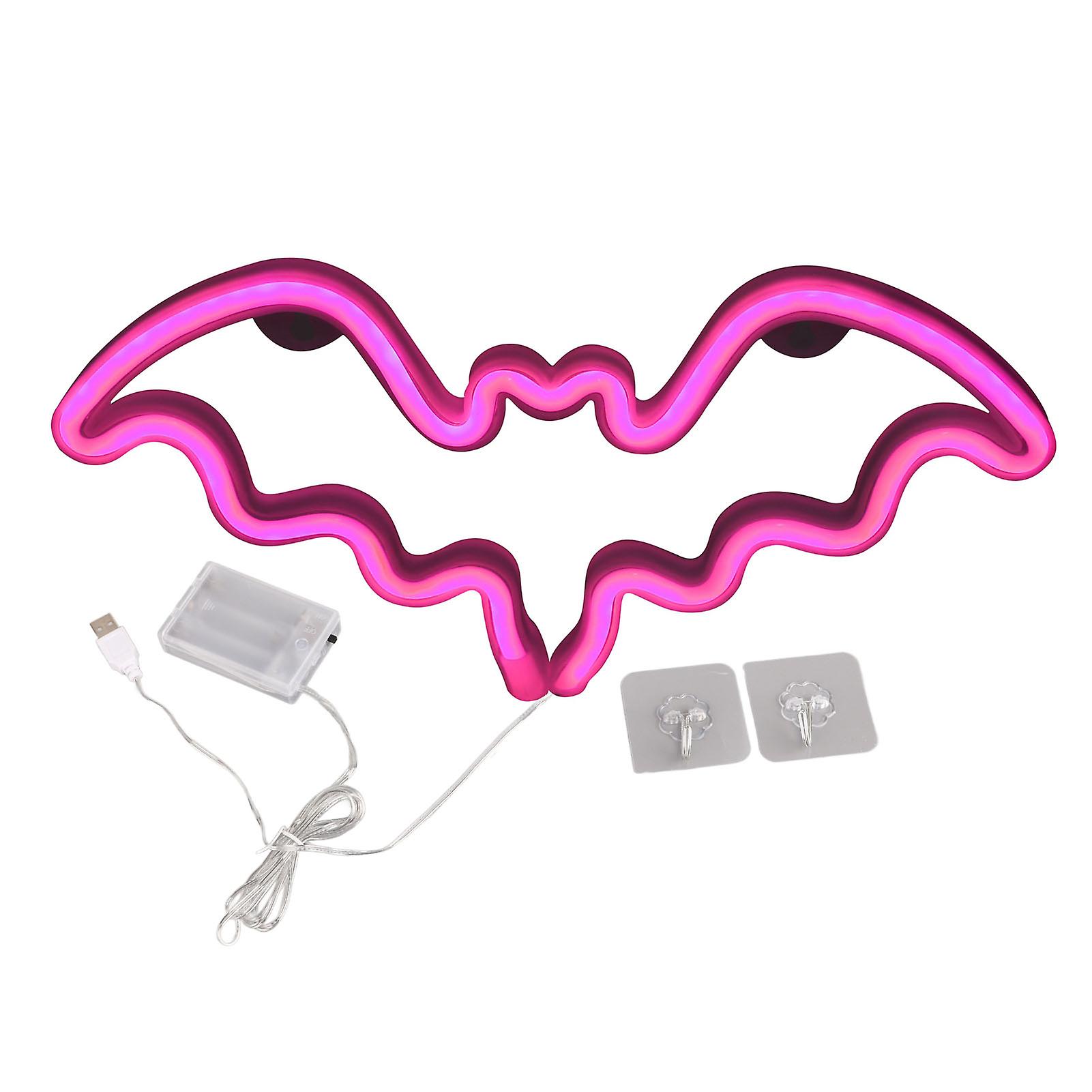 Bat Neon Light，LED Neon Light Innovative Neon Lamp Decorative Lamp State-of-the-Art Design