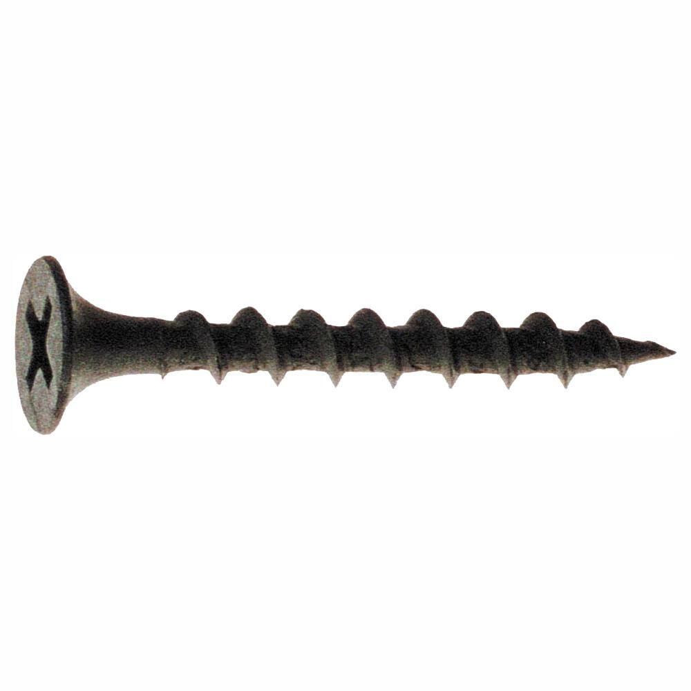 Grip-Rite #8 x 3 in. Philips Bugle-Head Coarse Thread Sharp Point Drywall Screws (1 lb.-Pack) 3CDWS1