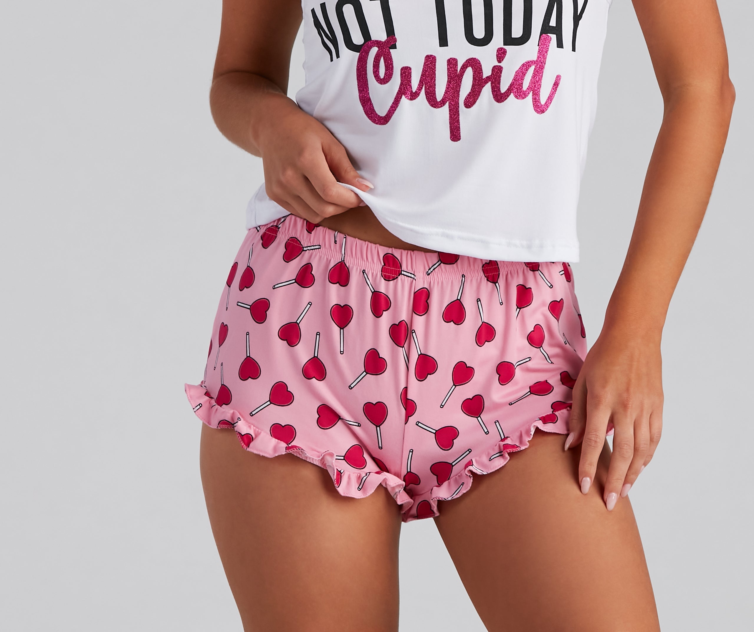 Not Today Cupid Pajama Set