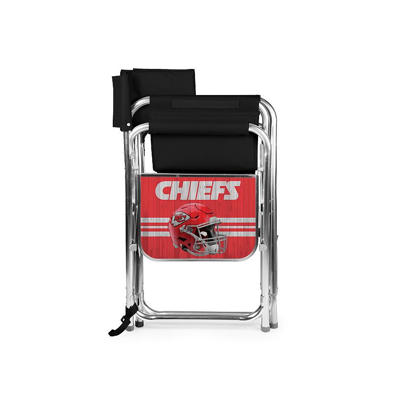 NFL Kansas City Chiefs Sports Chair with Side Table