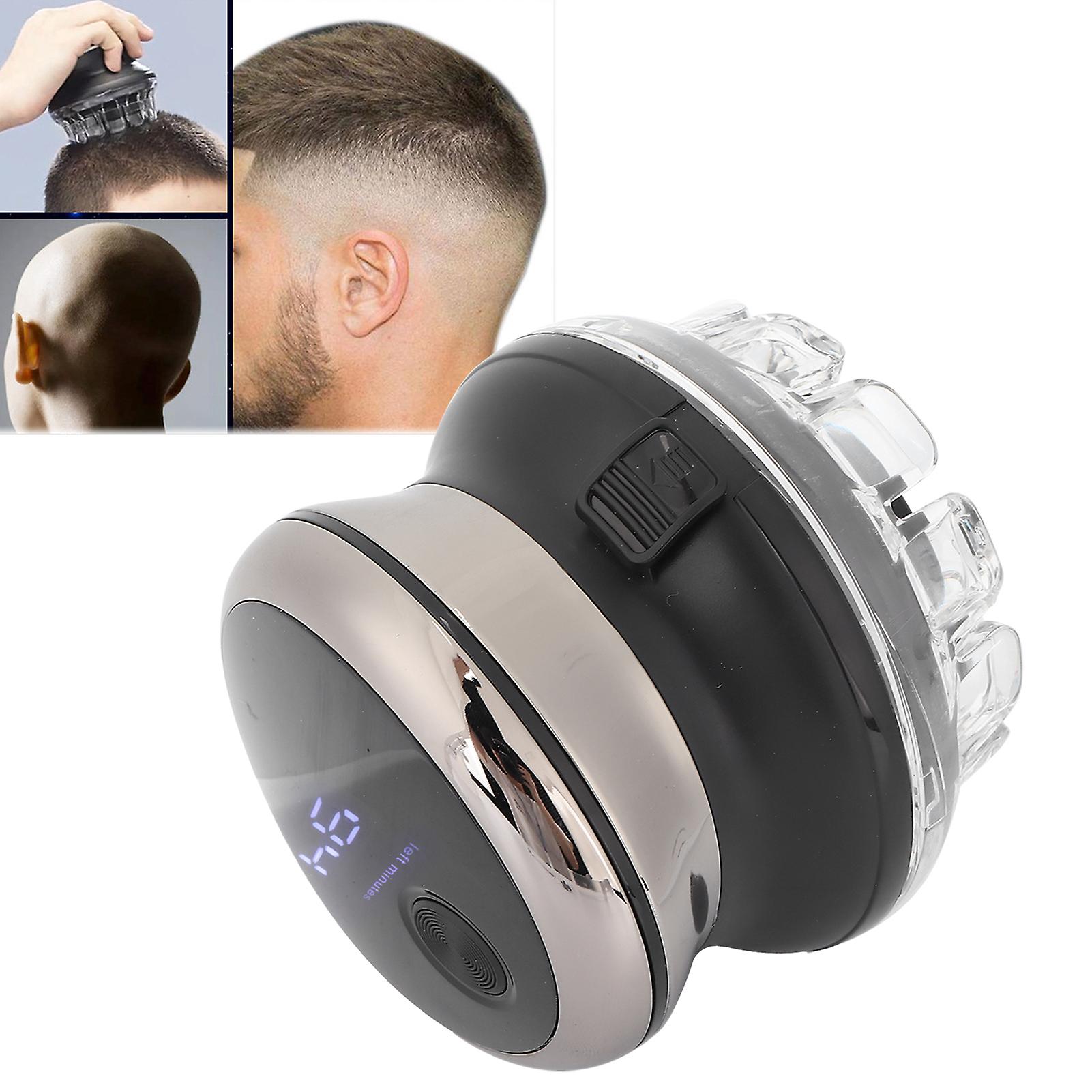 Steel Waterproof Electric Head Hair Shaver Rechargeable High Precision Hair Cutter