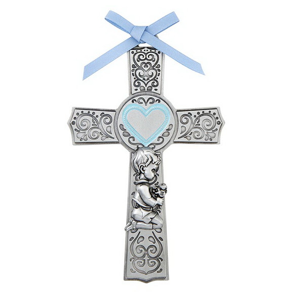 Berkander Praying Cross Crib Medal