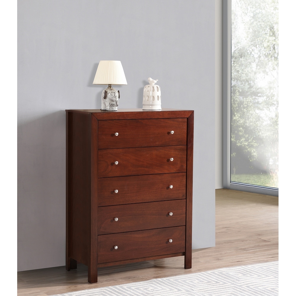 Burlington 5 Drawer Chest of Drawers (34 in L. X 17 in W. X 48 in H)