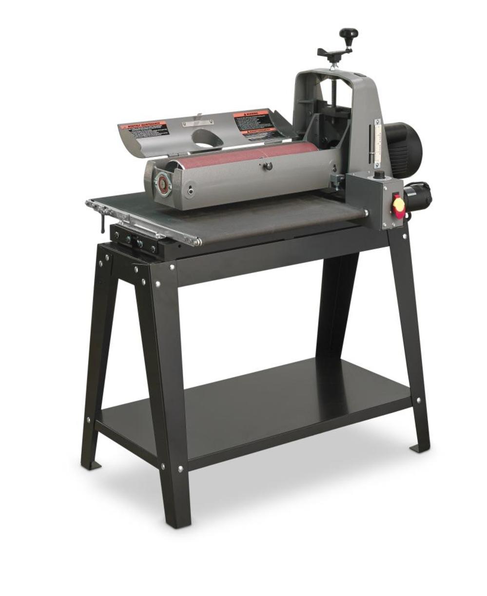 19-38 Drum Sander with Open Stand ;