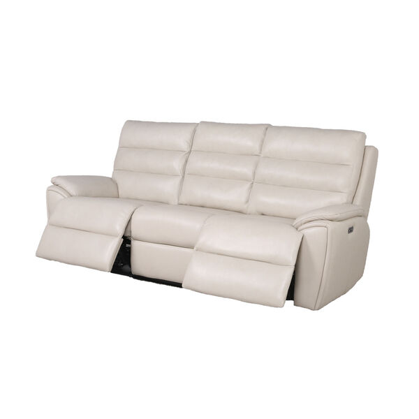 Duval Ivory Upholstery Power Sofa