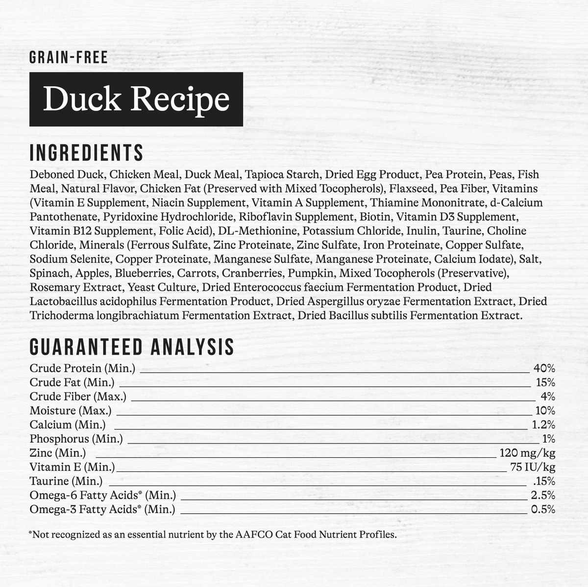 American Journey Duck Recipe Grain-Free Dry Cat Food