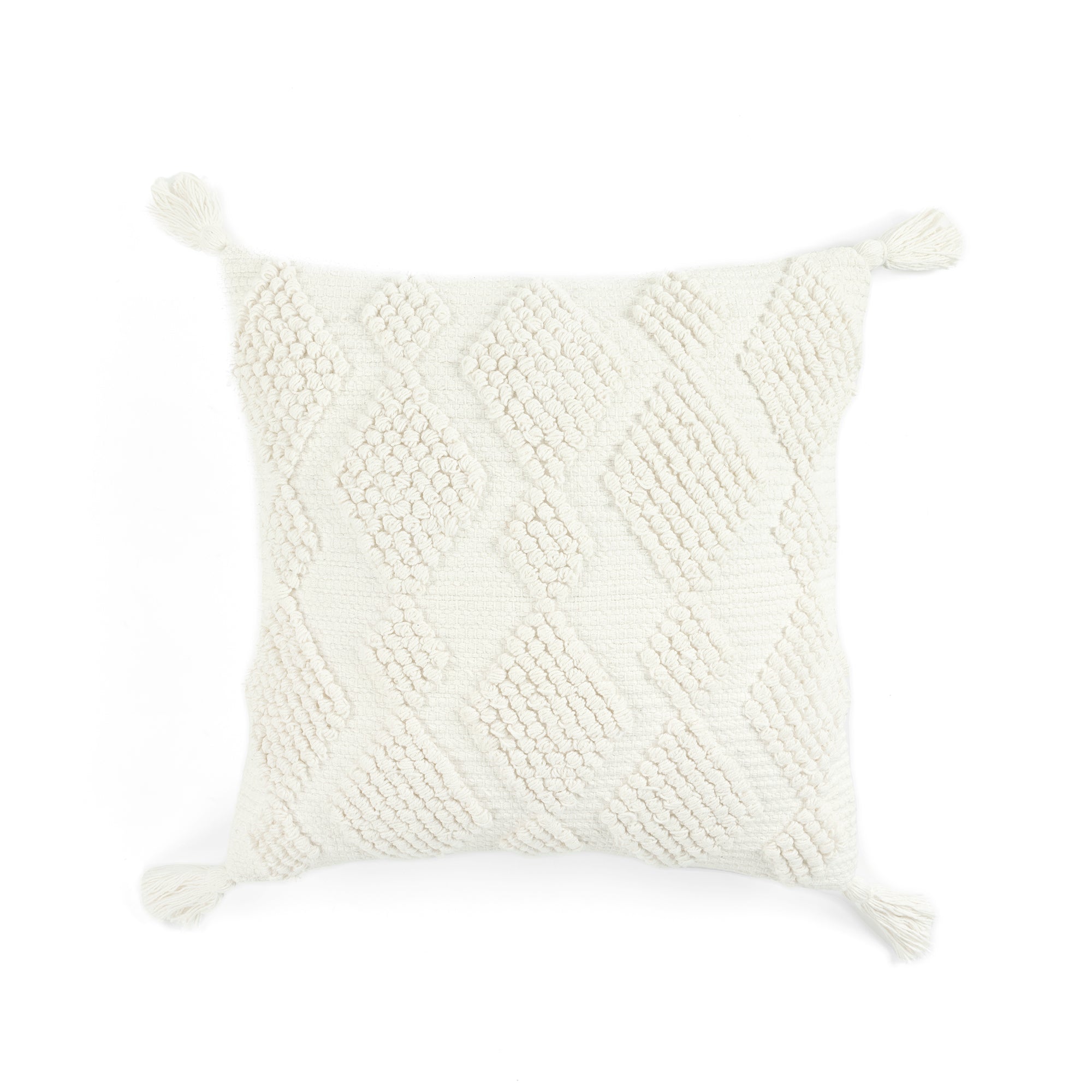 Julie Tassel Pillow + Chic And Soft Knitted Throw Bundle