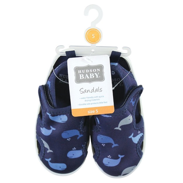 Hudson Baby Infant Toddler And Kids Boy Sandal And Water Shoe Whale