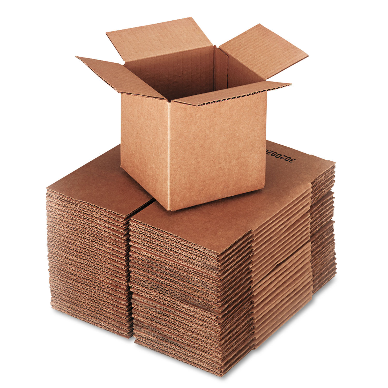 Cubed Fixed-Depth Corrugated Shipping Boxes by Universalandreg; UNV666