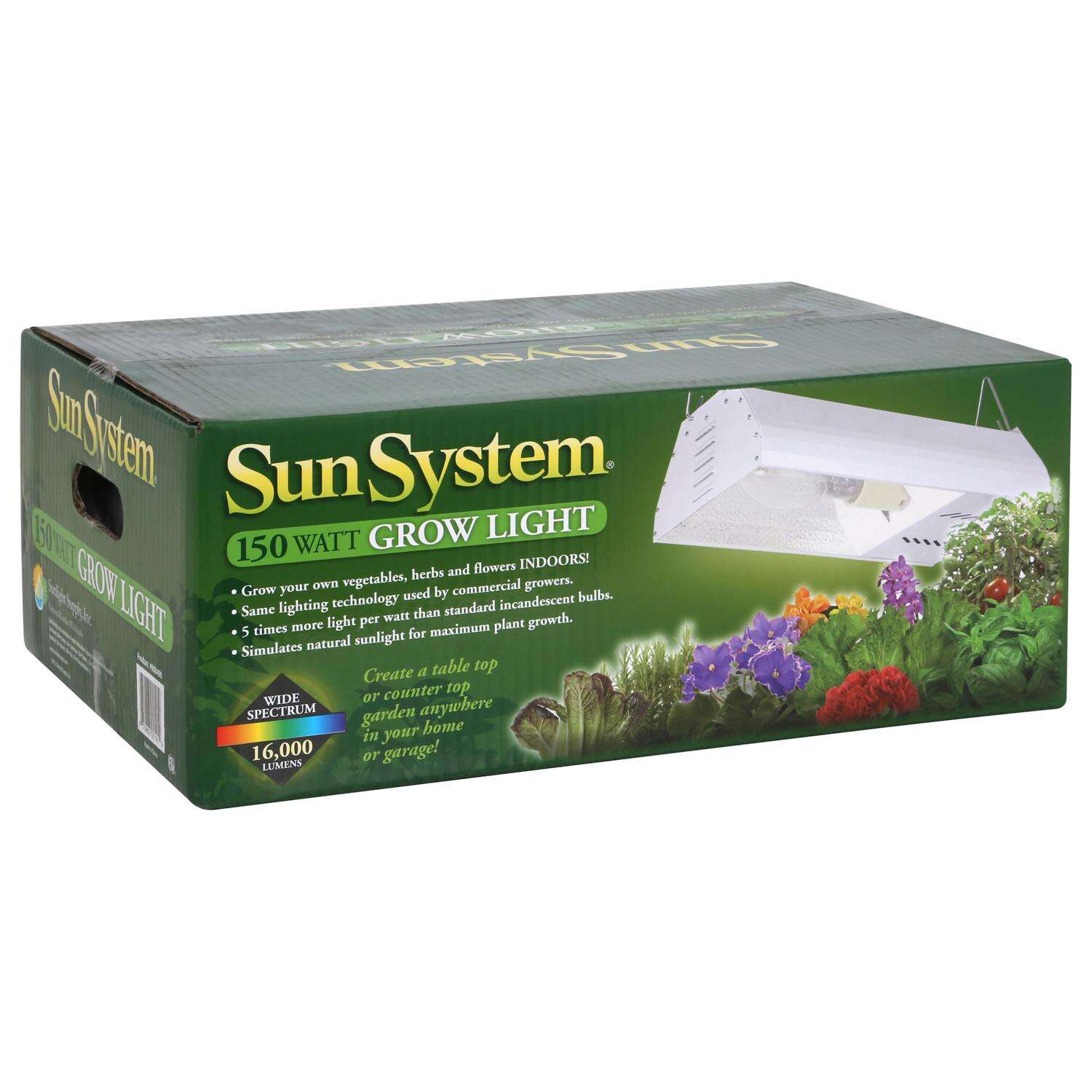 Sun System Hydroponic Grow Light 150 W