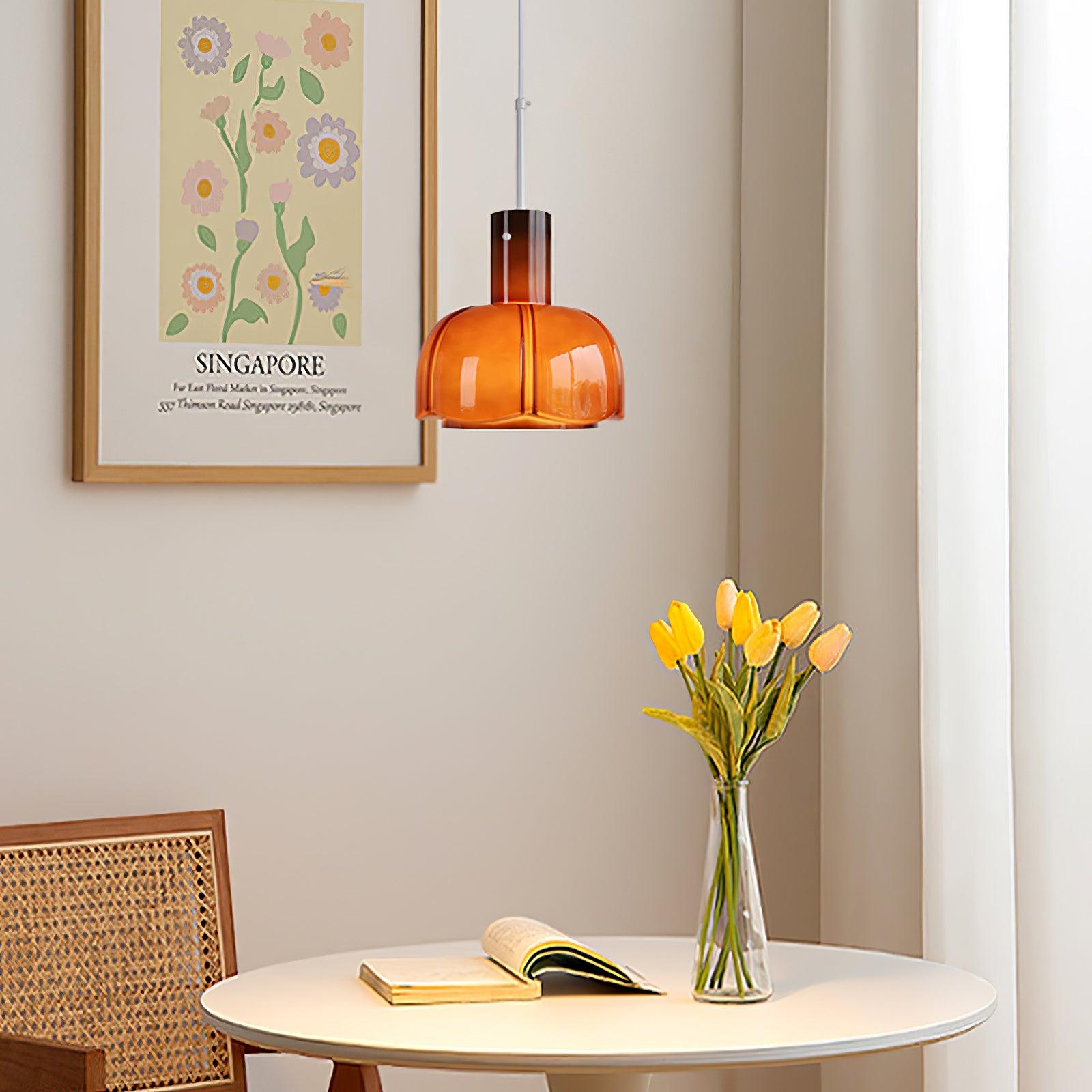 Lumina Petal Glass Pendant Light