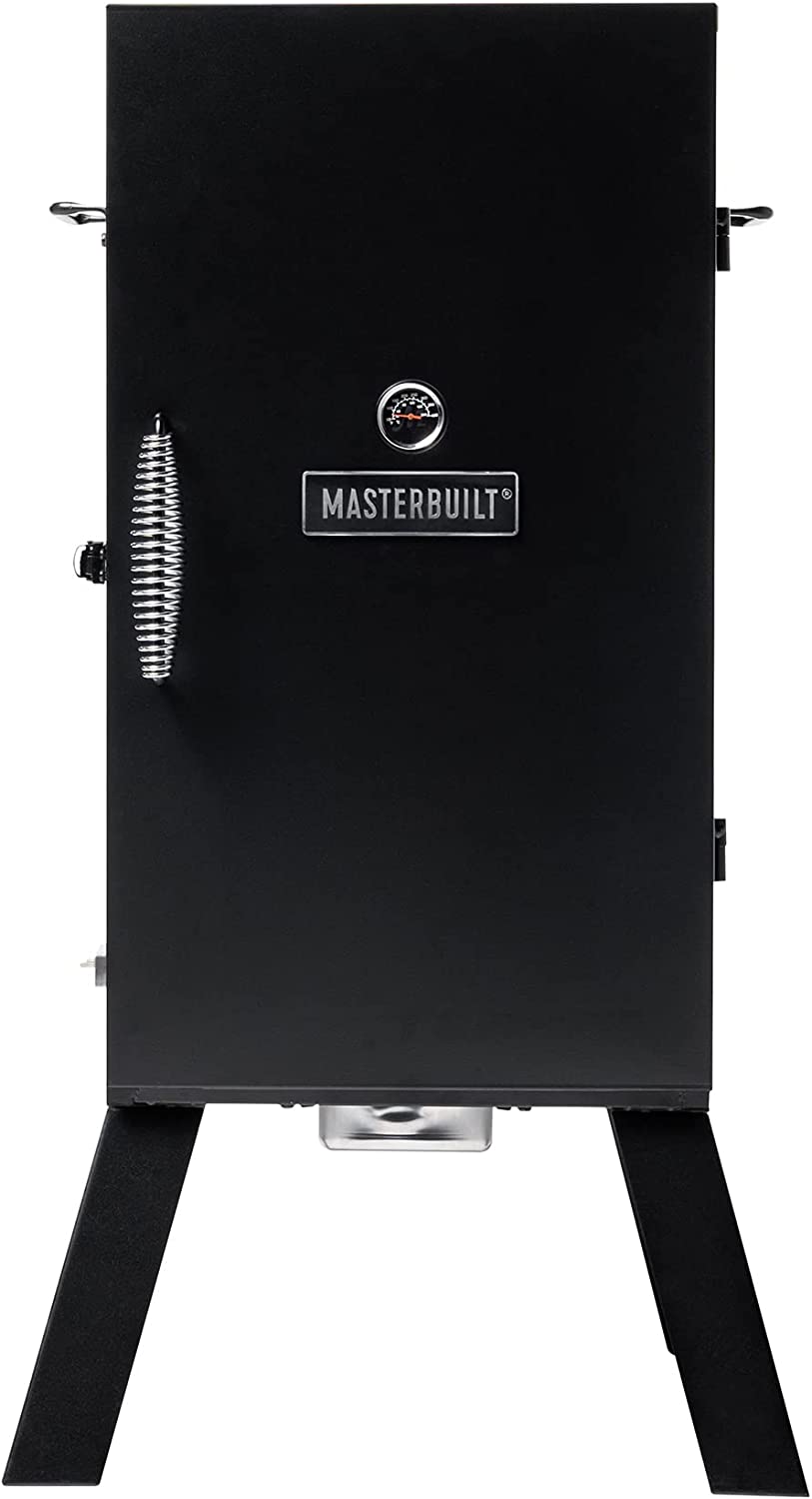 Masterbuilt MB20070210 Analog Electric Smoker with 3 Smoking Racks， 30 inch， Black