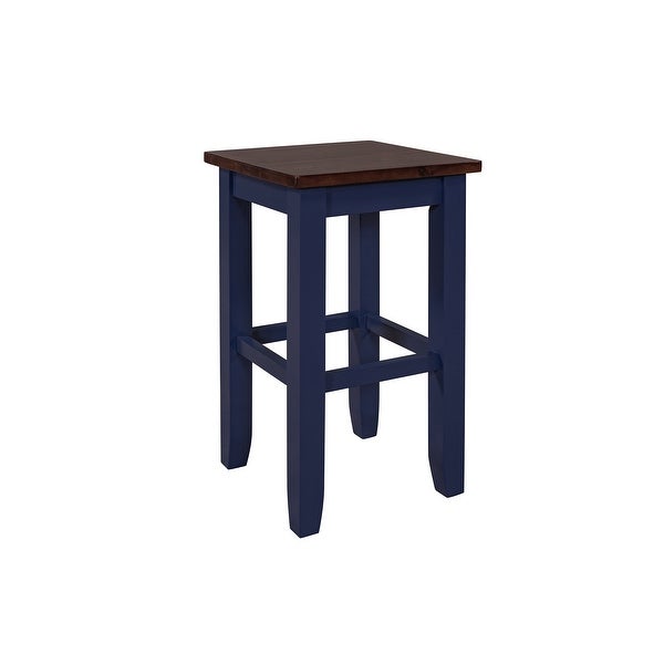 Set of 4 Counter Height Dining Stools with Footrest