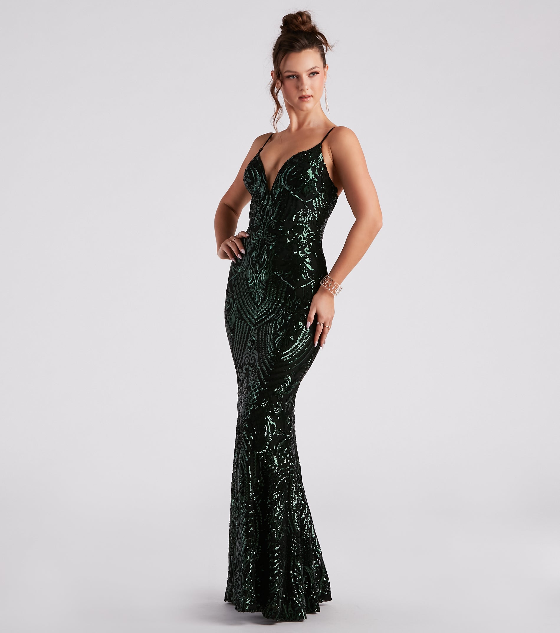 Viviana Formal Sequin Mermaid Dress