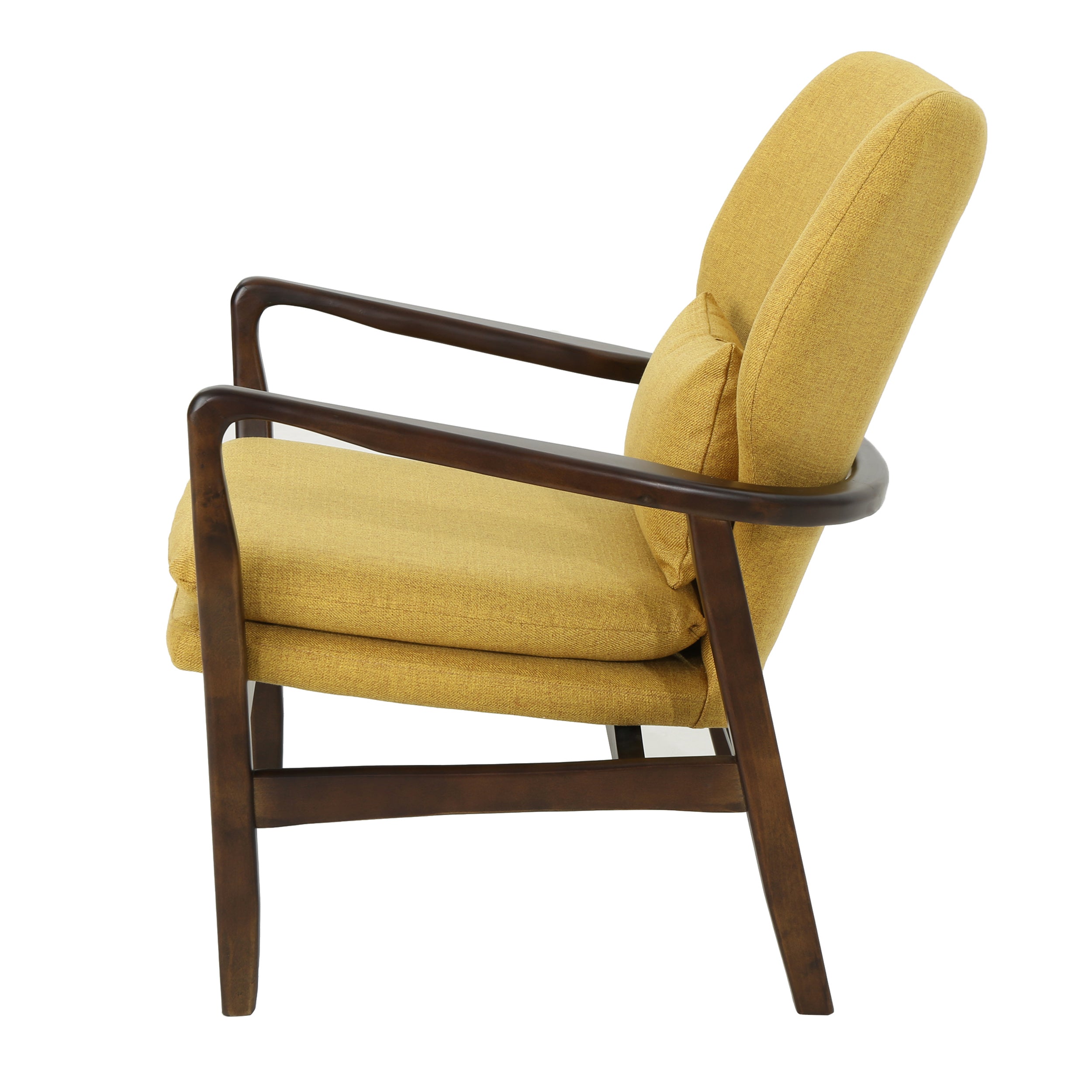 Ventura Mid Century Modern Fabric Club Chair