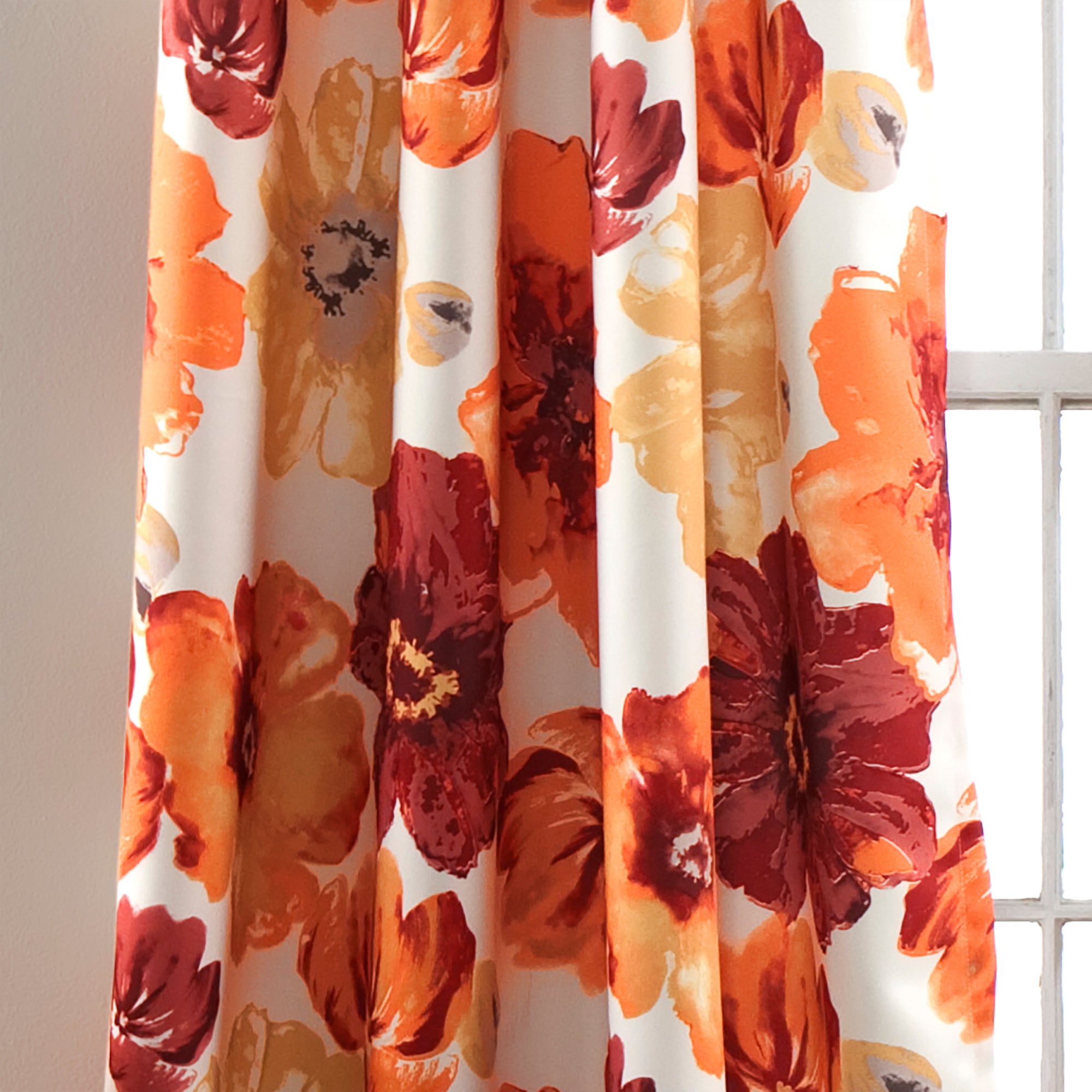 Leah Light Filtering Window Curtain Set