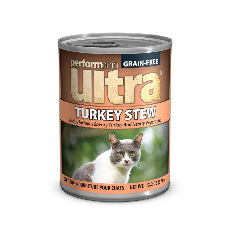 Grain-Free Turkey Stew Cat Food 13.2oz-12Pack