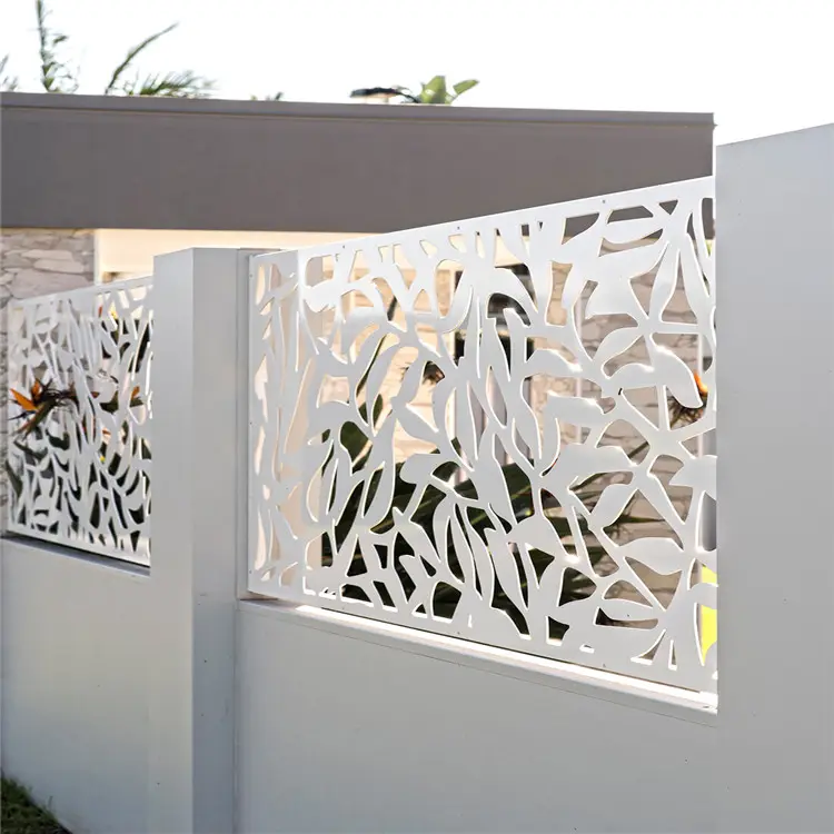 Soon to be sold out!!💝Modern Design Factory Supply  Customized Style Laser Cut  Metal Aluminum  Room Divider Screen Fence