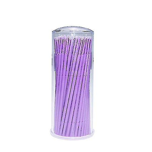 100 Pieces Cleaning Cotton Swab Stick For Eyelash Extension