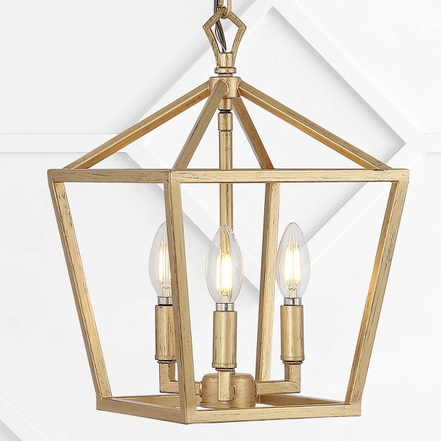 3 light Ojai Iron Classic Modern Lantern Led Pendant Jonathan Y