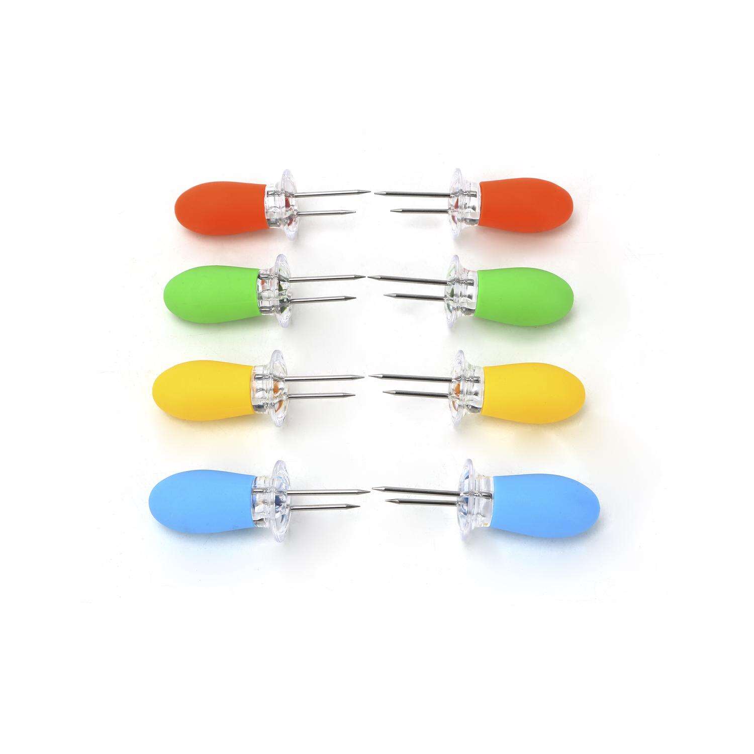 Grill Mark Assorted Plastic Corn Holders