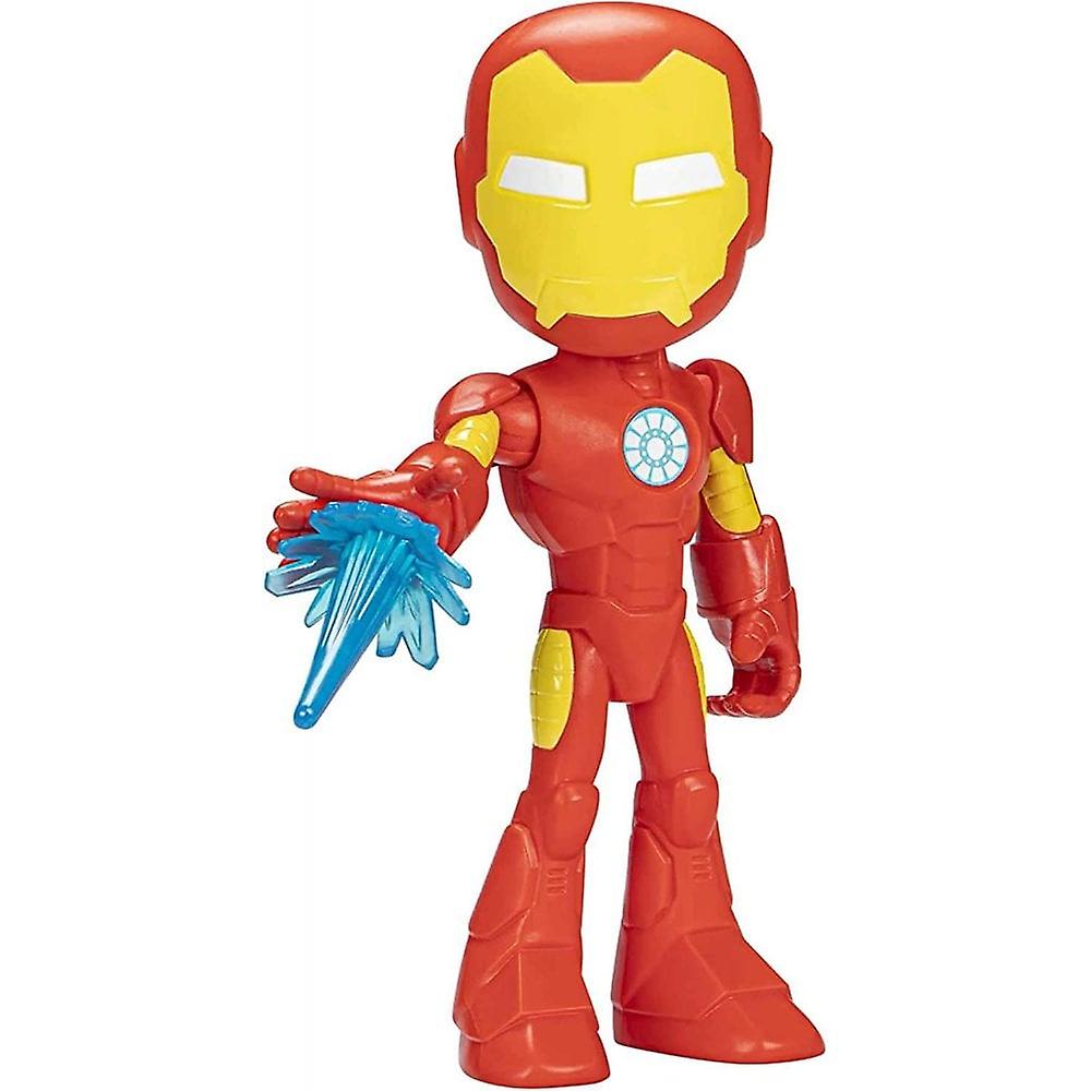 Spidey and Amazing Friends Supersized Iron Man Hero Friends Action Figure