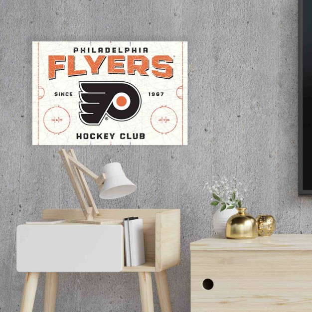 Nhl Philadelphia Flyers Rink Canvas