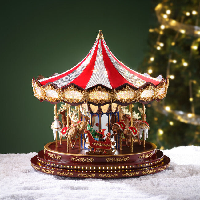 17 Deluxe Crystal Carousel