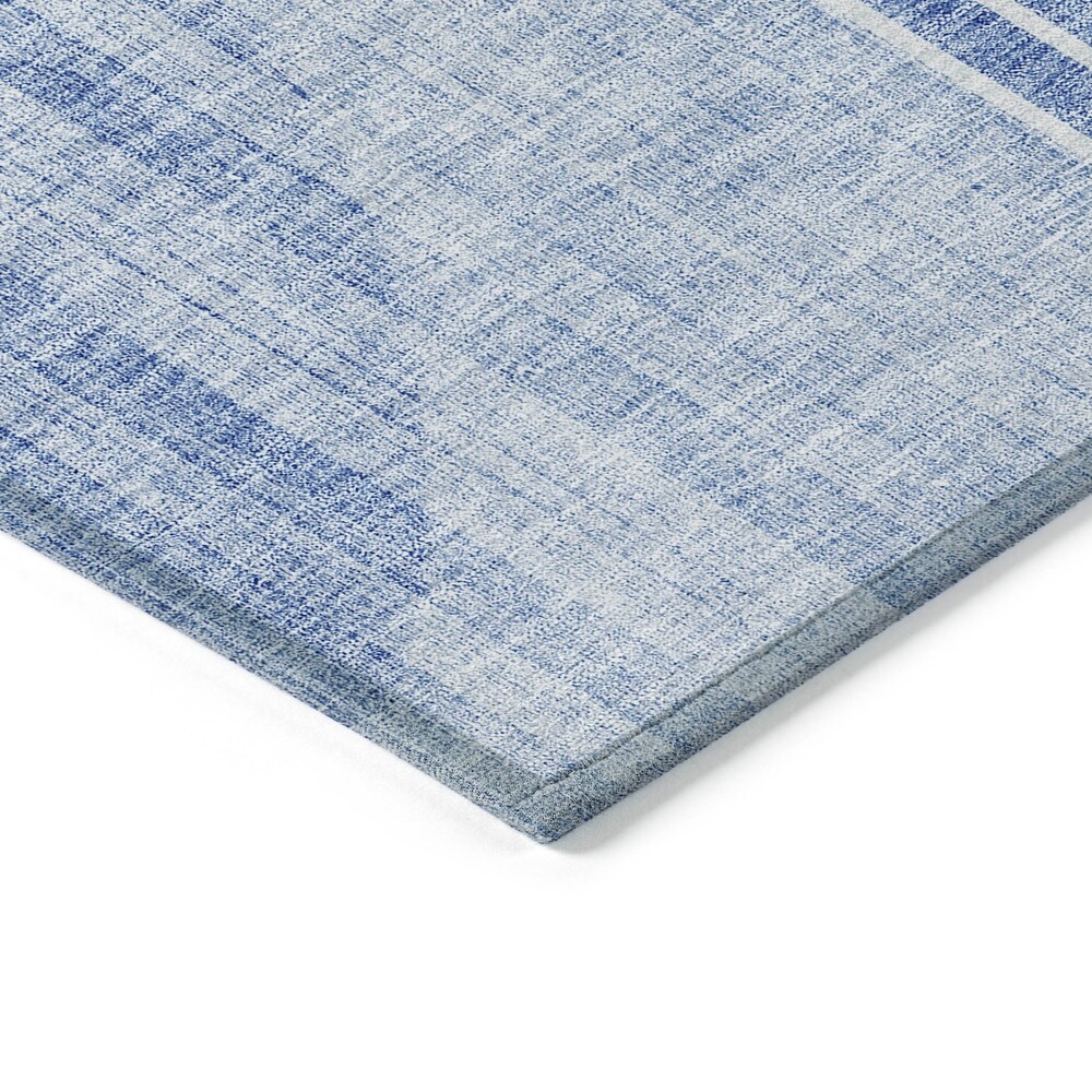 Machine Washable Indoor/ Outdoor Chantille Contemporary Geo Rug