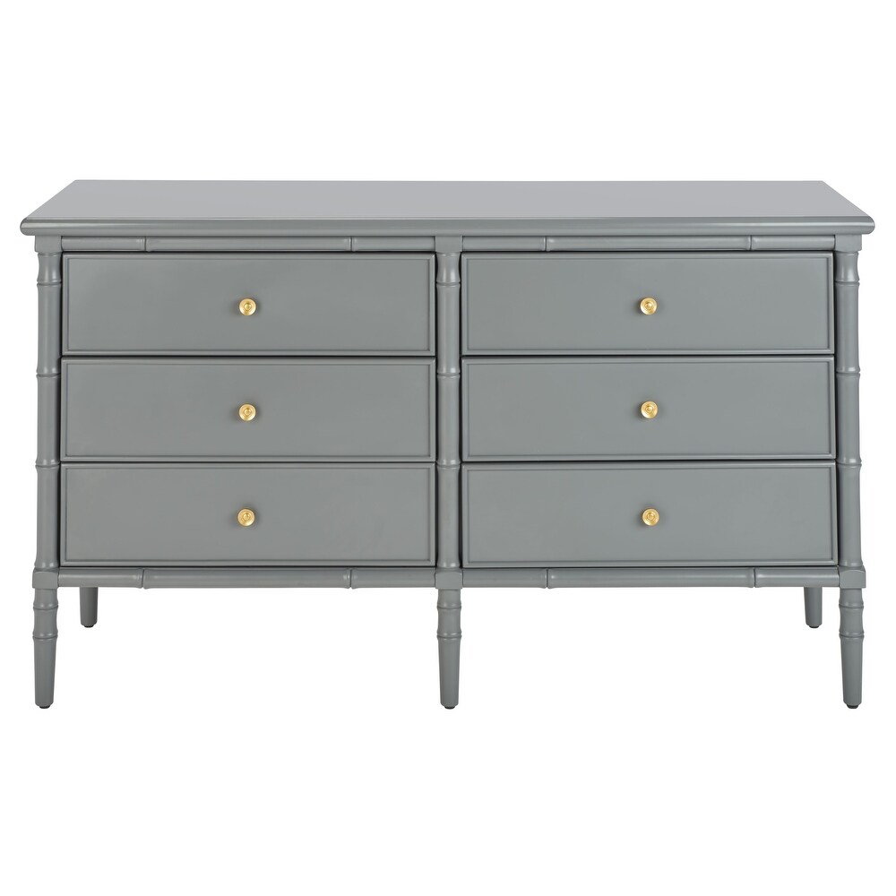 SAFAVIEH Couture Mina 6 Drawer Dresser