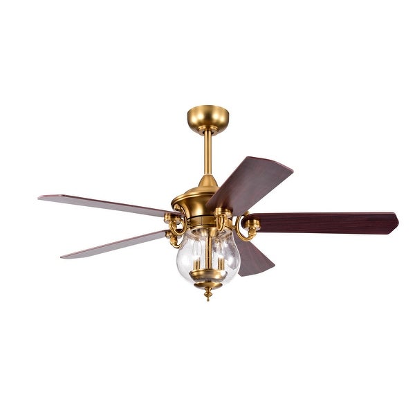 Anisma Anna 28 Inch Mid-Century Modern Style Lighted Ceiling Fan with Remote Shopping - The Best Deals on Ceiling Fans | 39452545