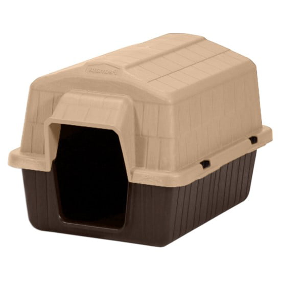 Petmate Aspen Pet Pet Barn 3 Plastic Dog House， Small， 26.5