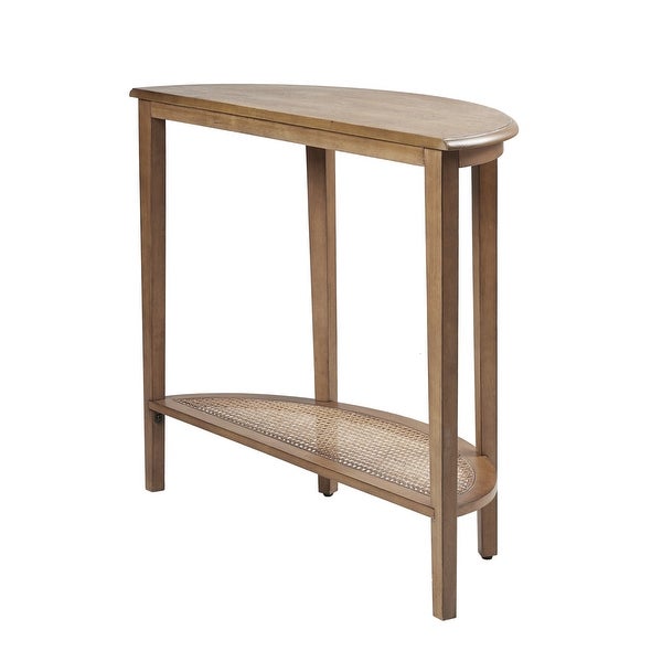 Madison Park Ashby Half Moon Console Table