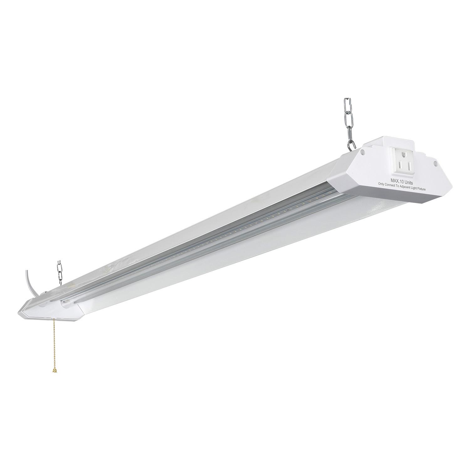 Honeywell 5000 Lumen Aluminum LED 4-ft. Shop Light (2-Pack)