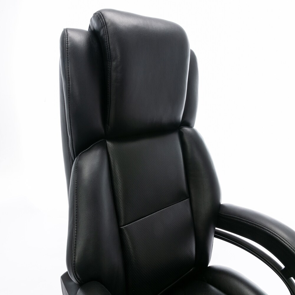 Office Chair Leather Computer Chair for Home Office or Conference.Swivel Desk Chair