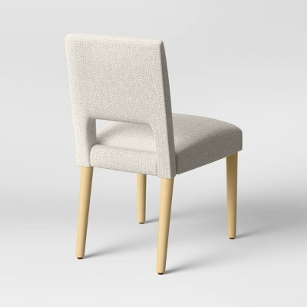 2pk York Open Back Dining Chairs Cream Woven - Threshold™